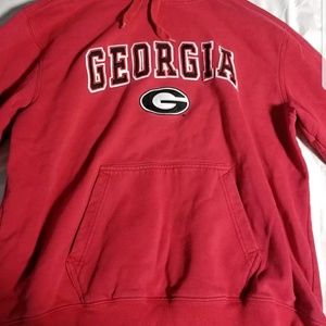 Georgia Bulldogs Pullover Hooded Sweatshirt Hoodie